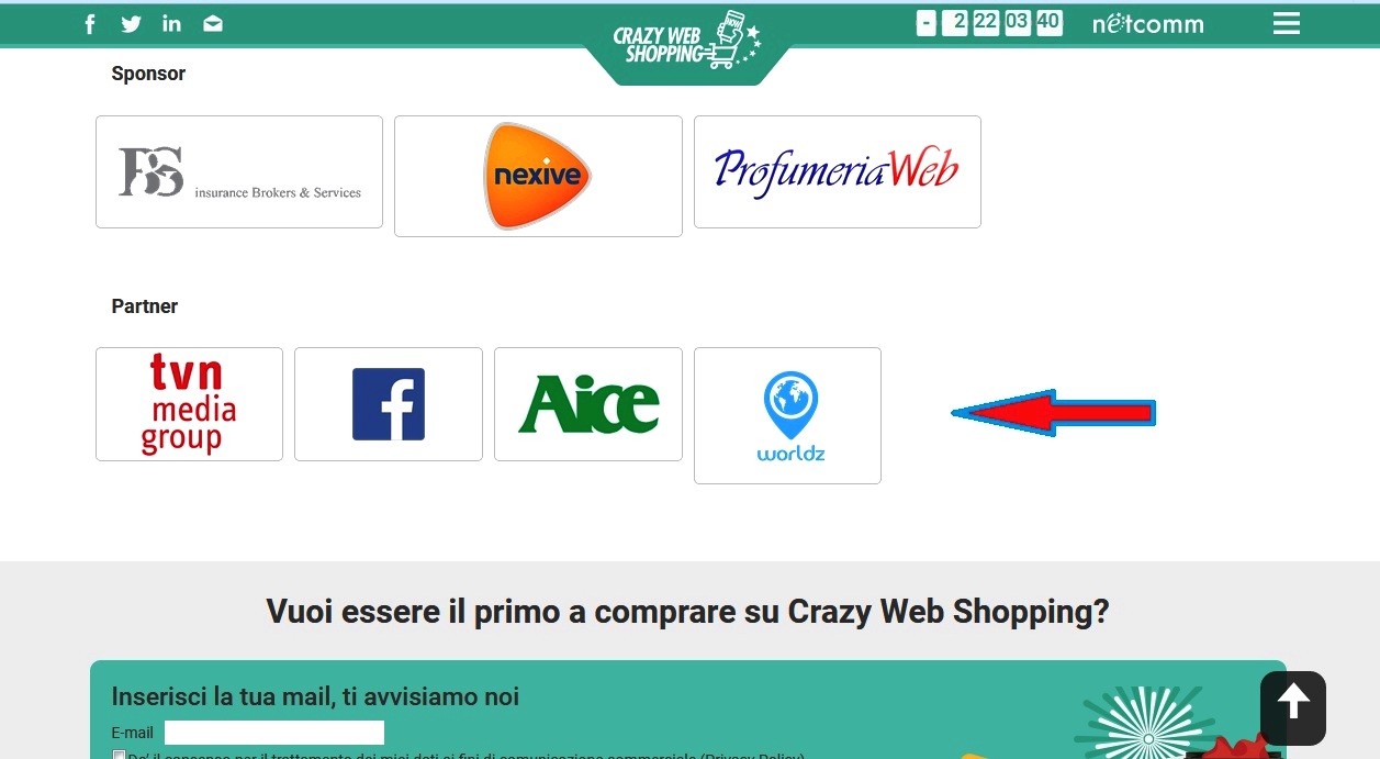 Worldz is new Media Partner of Crazy Web Shopping