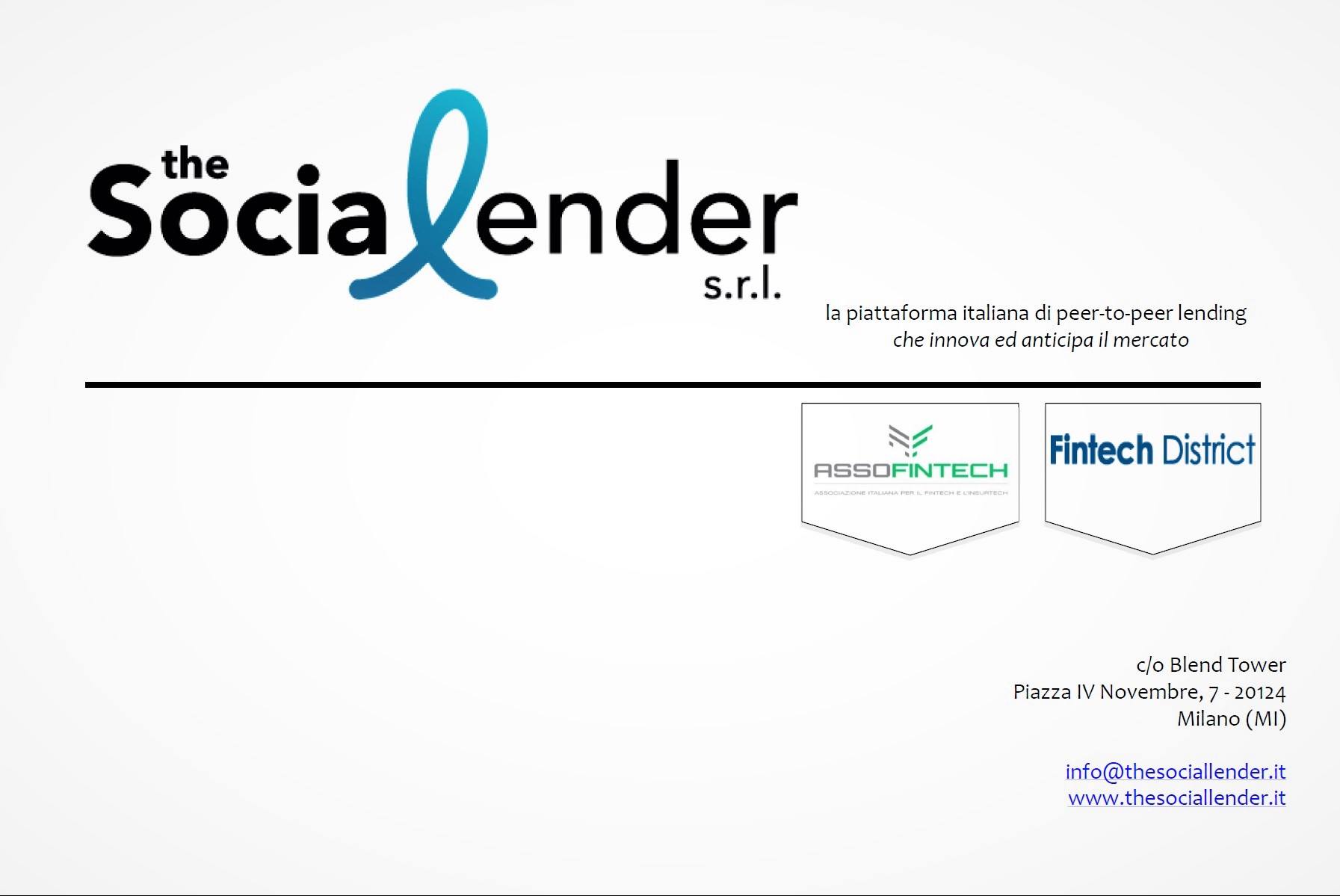 The Social Lender has new Associates and Investors