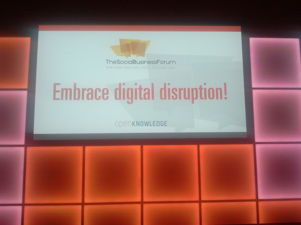 Participating to The Social Business Forum in Milan #SBF15